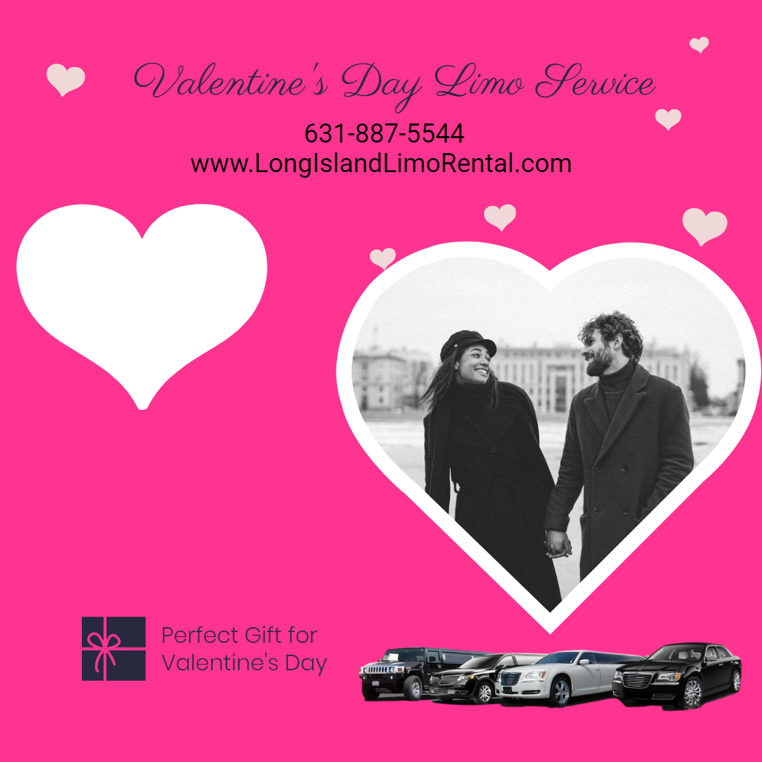Valentine's day limo in long island